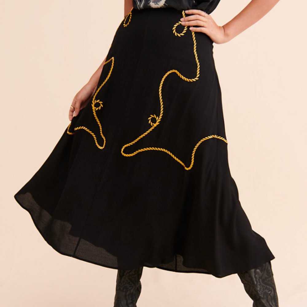 Just Female Wylie Ropes Skirt Size L Large